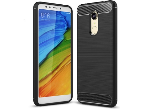 Capa Xiaomi Redmi Note 5 « Redmi 5 Plus Multi4you Gel TPU Carbono Preto |  Worten.pt