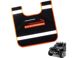 Bandeira de segurança, bandeira de advertência refletora, equipamento de resgate resistente à água