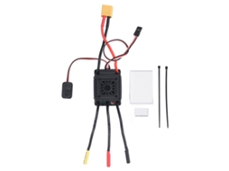 Esc Brushless 45a Para Carro Rc 1/10 Com Força De Freio Ajustável E Porta De Programação Externa