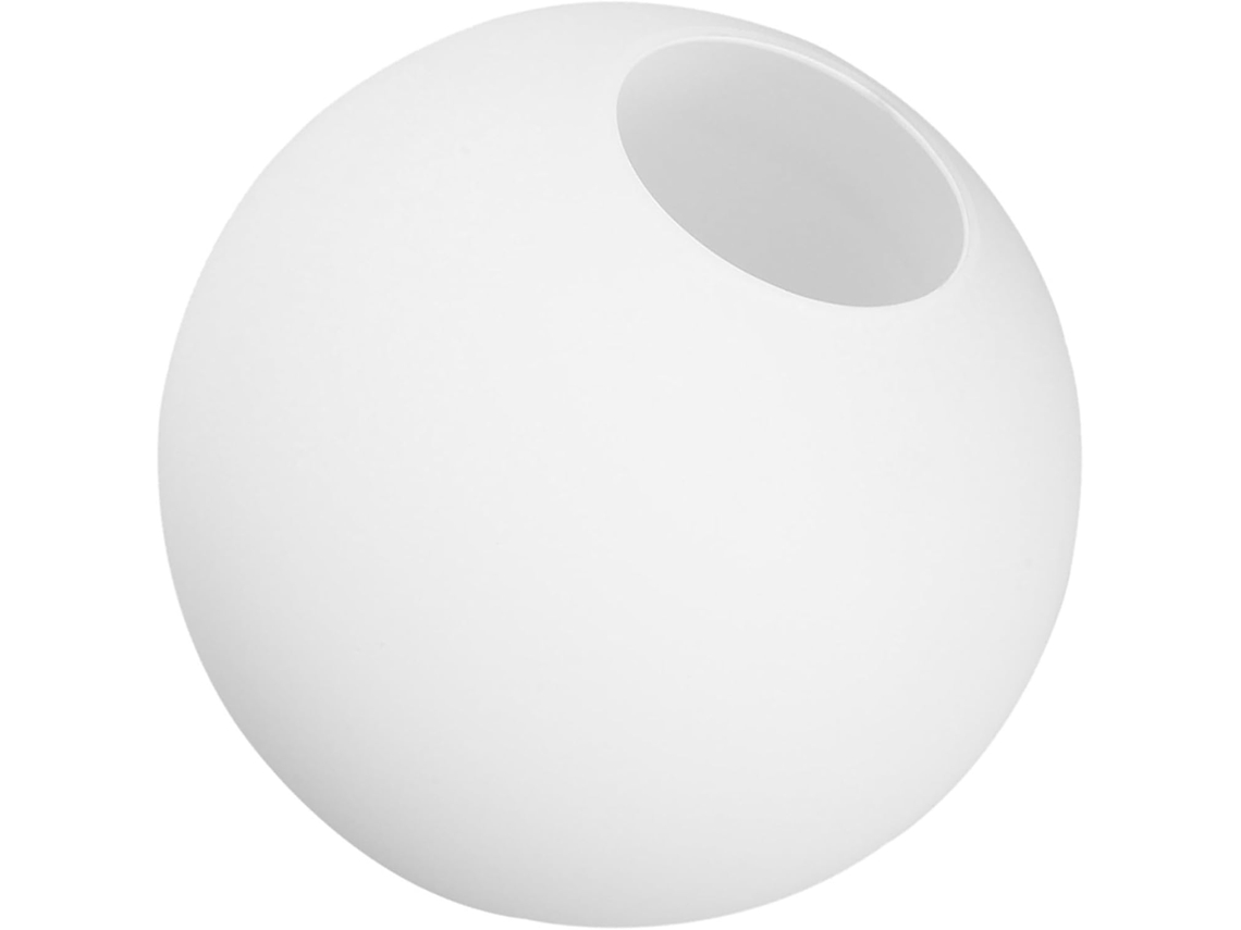 Vidro Branco Fosco Para Luminária Pendente E De Mesa, Uso Versátil Para Sala De Jantar E