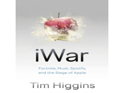 Livro iWar Fortnite Musk Spotify and the Siege of Apple de Tim Higgins (Inglês)