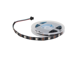 Fita de luz LED RGB 3,5m com controle Bluetooth e USB para festa e ambiente | S/MARCA