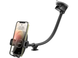 Lurelia Suporte Para Telemóvel De Carro Com Ventosa Iphone 15 3m 6,7 Polegadas 13 Polegadas Flexível Rotação 360° Mãos-livres