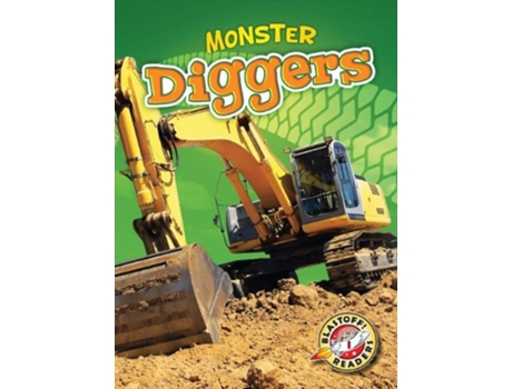 Livro Monster Diggers de Nick Gordon (Inglês - Capa Dura)