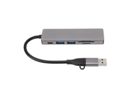 2026zentro-hub Usb C 6 Em 1 Com 3 Portas Usb3.0 5gbps Chipset Avançado Dock Portátil Para Casa Escritório Viagem