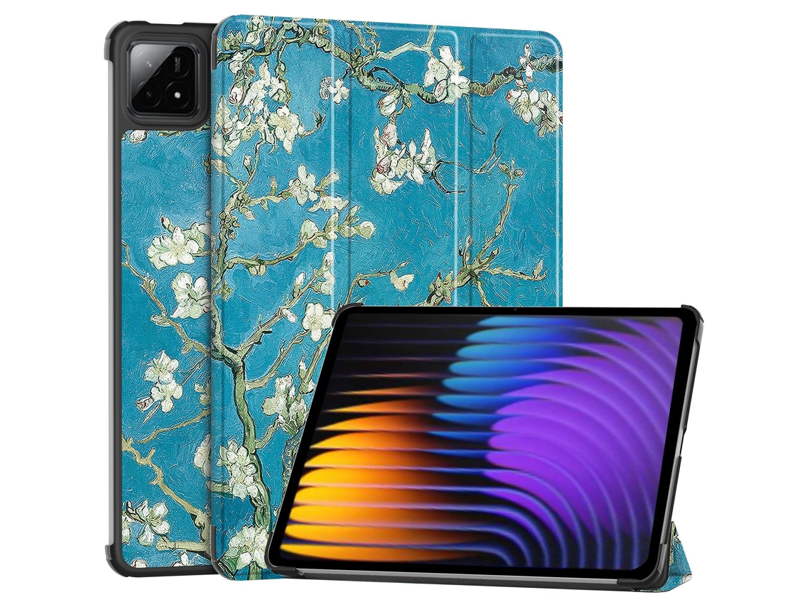 Capa Para Xiaomi Redmi Pad 2 (11")2025 Flor De Damasco Cuich