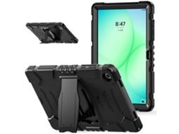 Capa para Samsung Galaxy Tab A11 8.7 Polegadas À Prova de Quedas com Suporte, Preta GERTIZ