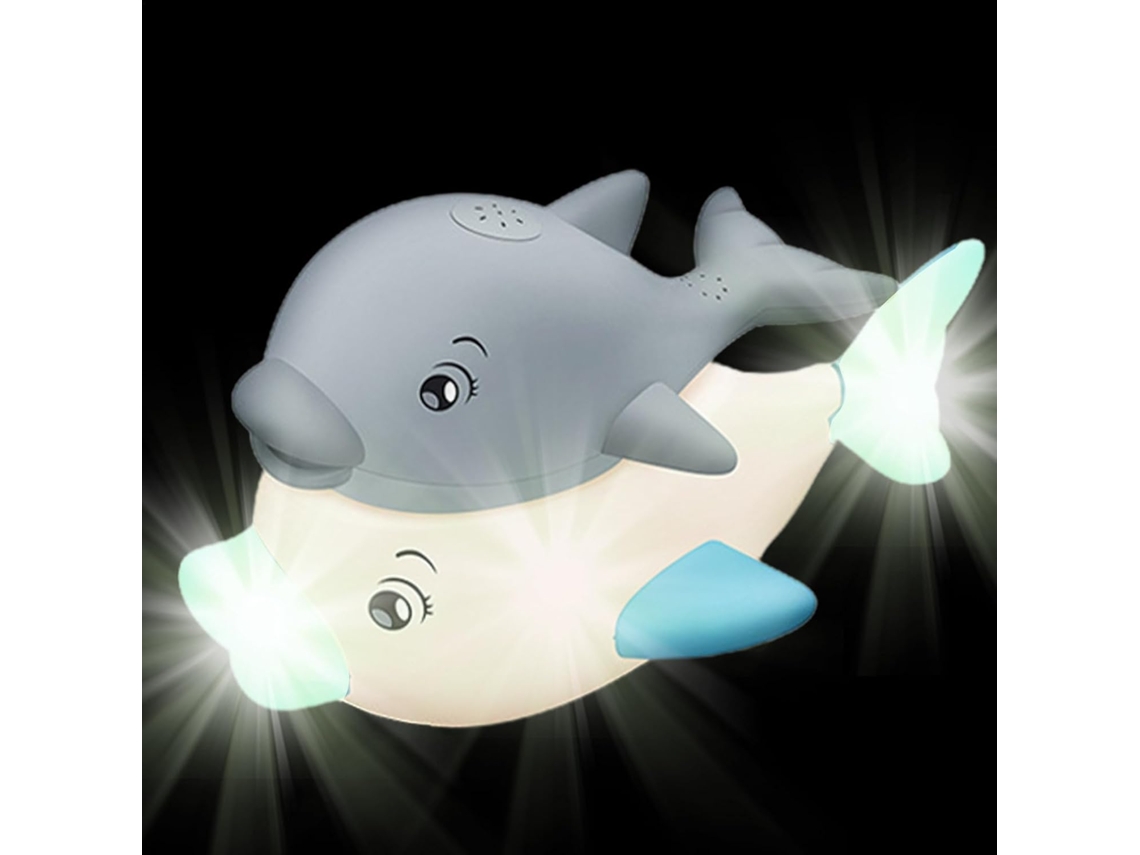 Pulverizador De Banho Para Bebê Brinquedo Sensorial Musical Com Luz Viagens Ambientes Internos