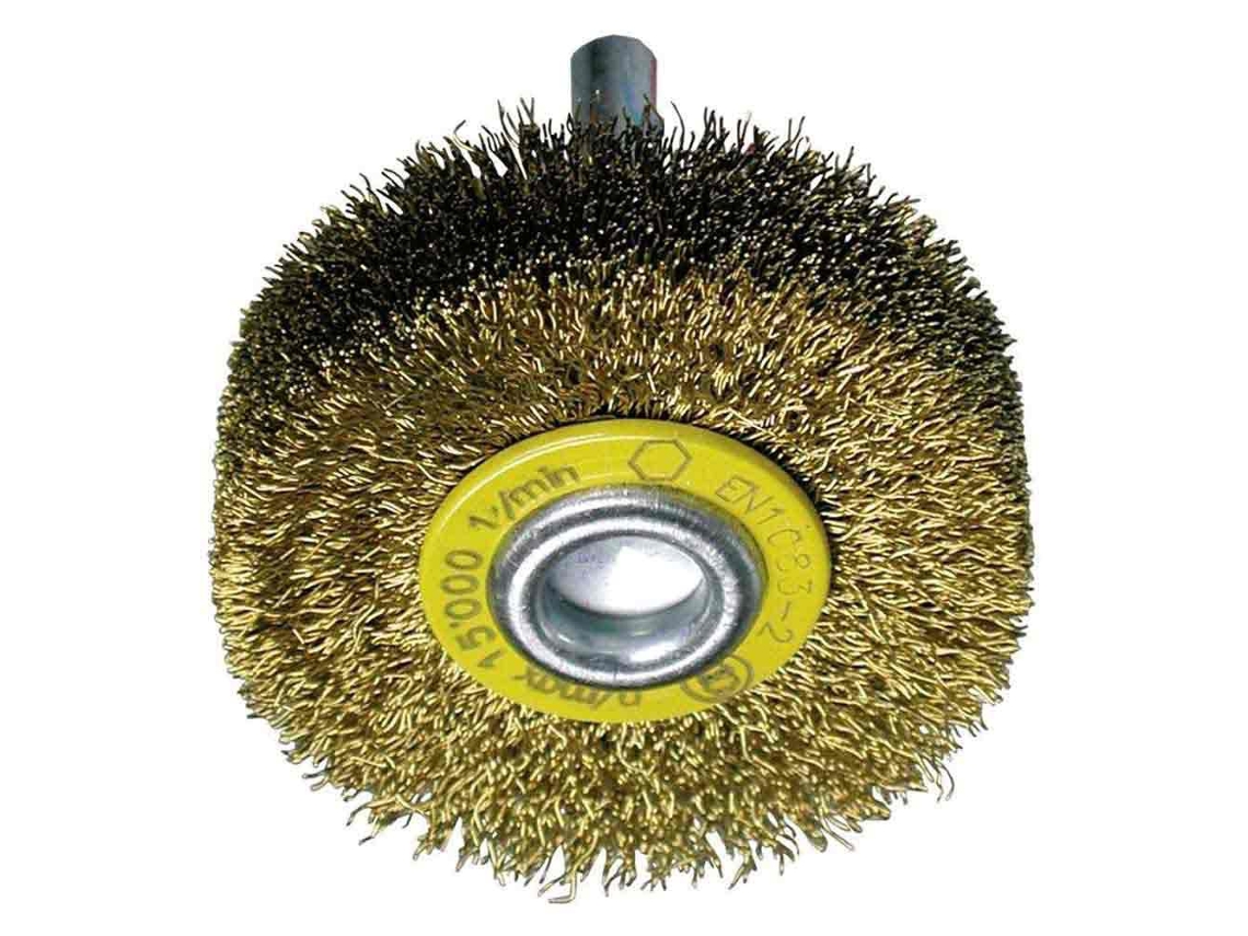 Escova Circular Ondulada 0002507342 80X19X20 Mm Amareloosborn