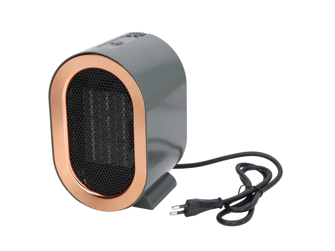 Aquecedor Elétrico Portátil 1200w 220‑240v Tomada Eu Eficiente
