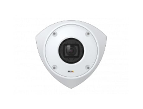 Axis Q9216-SLV White - Câmara de Vigilância de Rede - Redoma - LIGATURE-RESISTANT - A Cores (dia&noite) - 4 MP - 2304 X 1728 - 720P, 1080P - Montagem M12 - Íris Fixa - Focal Fixo - Áudio - Hdmi - LAN 10/100 - Mjpeg, H.264, Hevc, H.265, MPEG-4 AVC - P
