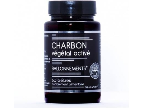 Suplemento Alimentar NUTRIVIE Carvão Vegetal Ativado (60 cápsulas)