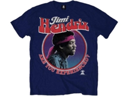T-Shirt JIMI HENDRIX Are You Experienced Azul S