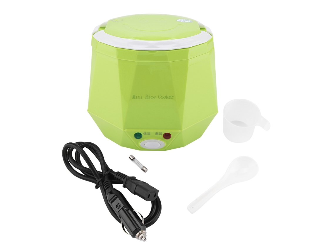 Arrozaleira Elétrica Portátil 12V, 100W, 1.3L, com Vaporizador | S/MARCA