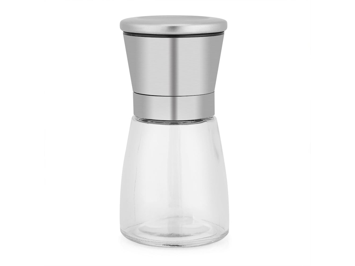 Moinho de Sal e Pimenta LAXISCREED Aço Inox Ajustável