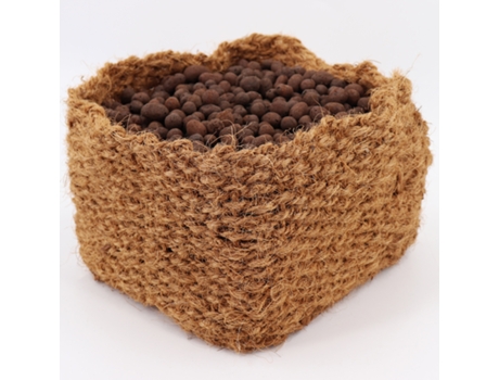 10 Cestos de Plantas de Coco 25 X 25 X 20 Cm, Cesto para Lago para Tapete de Margem & Tapete de Inclinação AQUAGART