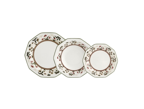 Louça QUEEN´S BY CHURCHILL Assam (Multicolor - Cerâmica - 12 Peças)