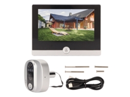 Vizor Digital Wifi 1080p Lcd 4.3 Tuya Noite