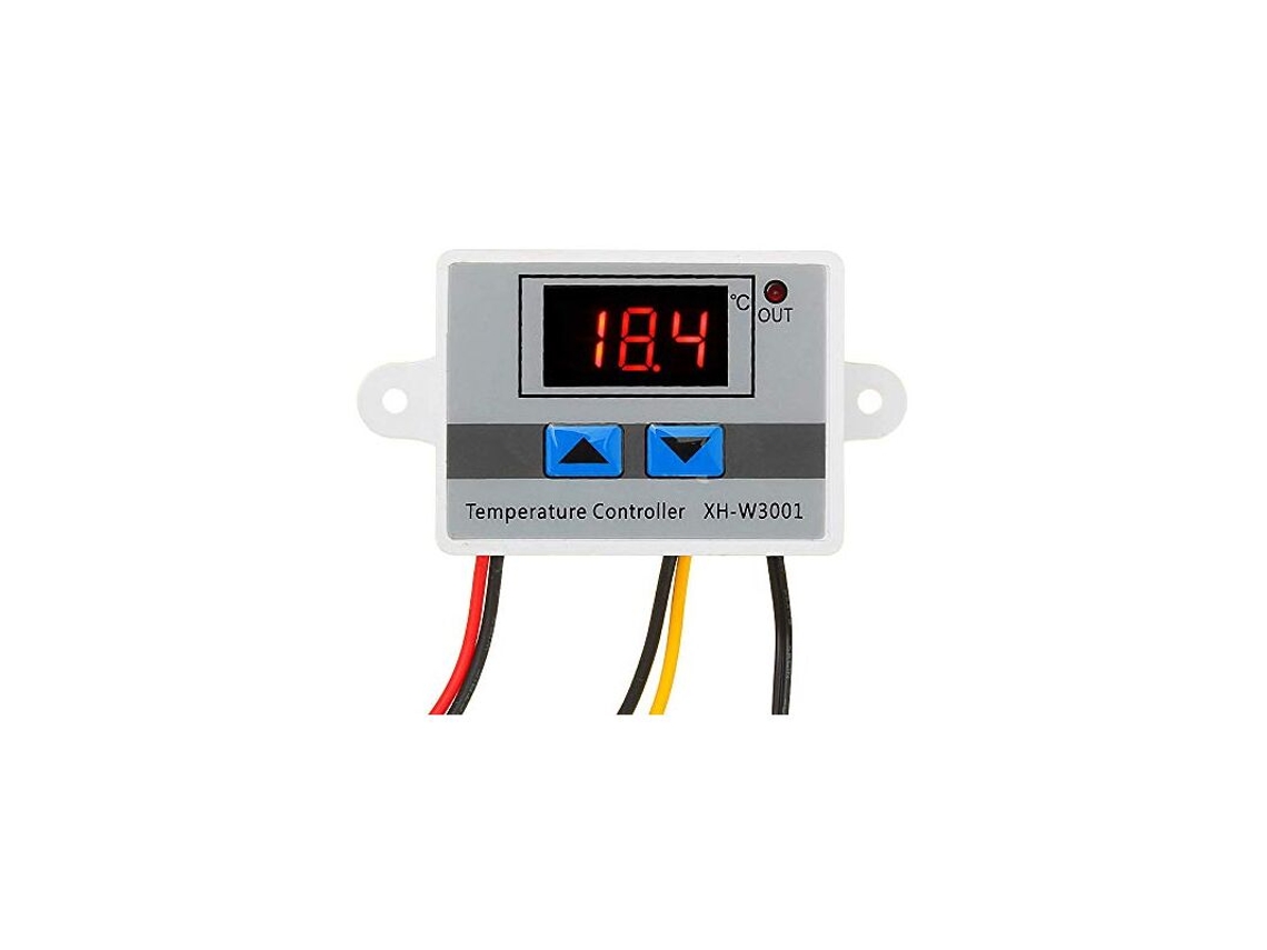 Termostato Digital 220v Com Controle De Temperatura Para Aquecimento E Resfriamento