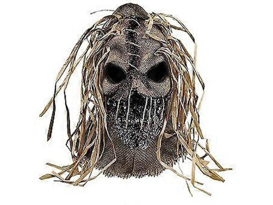 Máscara De Espantalho Para Decoração De Halloween, Adulto, Assustador, Horror, Cabeça Cheia, Cosplay, Carnaval, Adereços De Festa, Lin Slowmoose