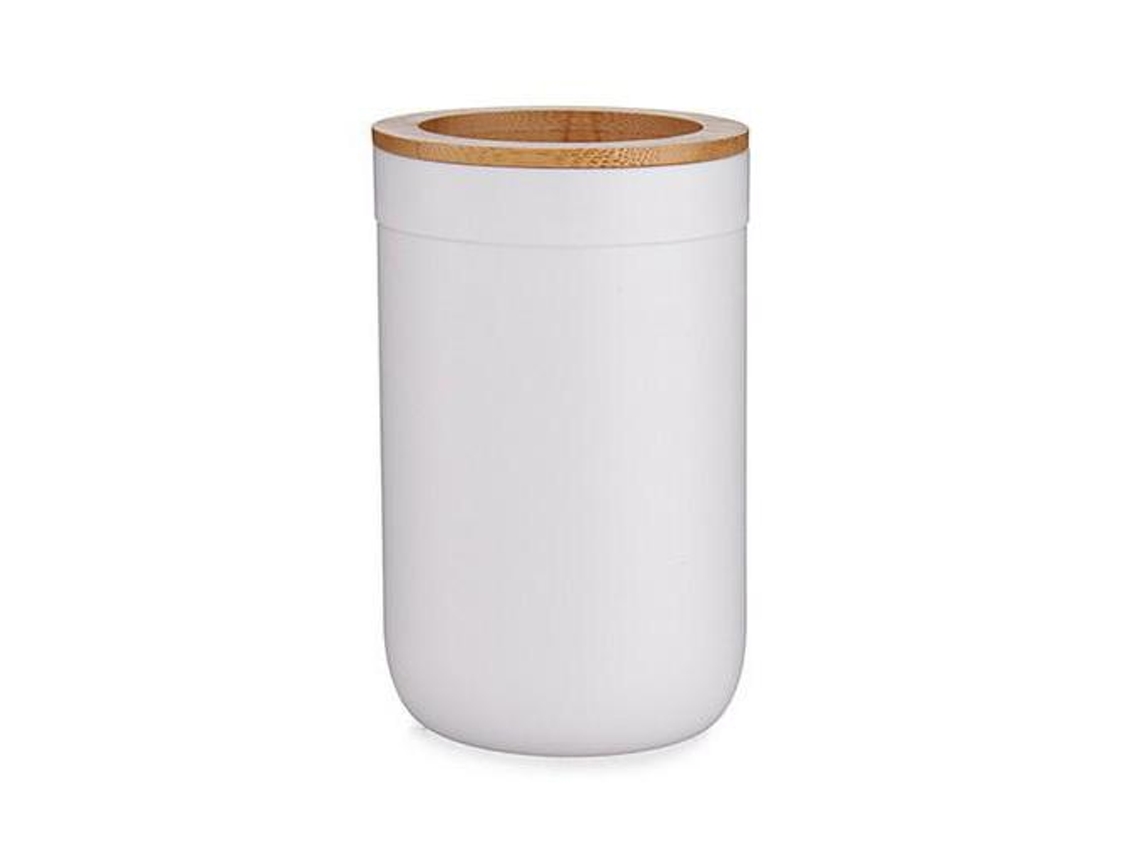 Suporte para a Escova de Dentes Branco Plástico