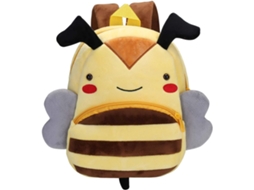 Mochila Infantil Leve Com Design De Abelha - Saco Escolar Para Crianças