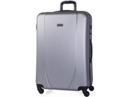 Mala de Viagem Grande ITACA Abs Texturizado Cinzento (100 L)