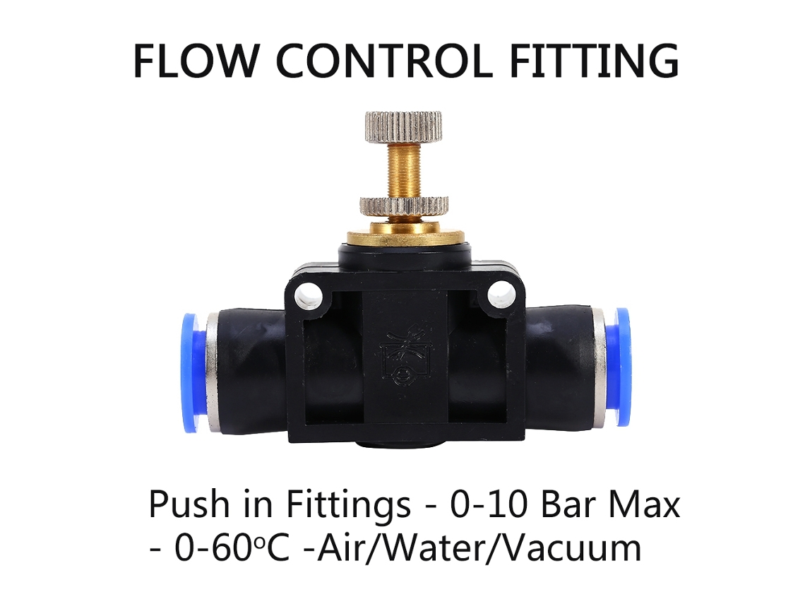 Laxiscreed Conector Pneumático De Encaixe Rápido Para Válvulas De Ar E Tubagens De Água