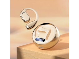 Fones de Ouvido Sem Fio Estilo Ows com Microfone, à Prova D'água e Som Hifi MDUG