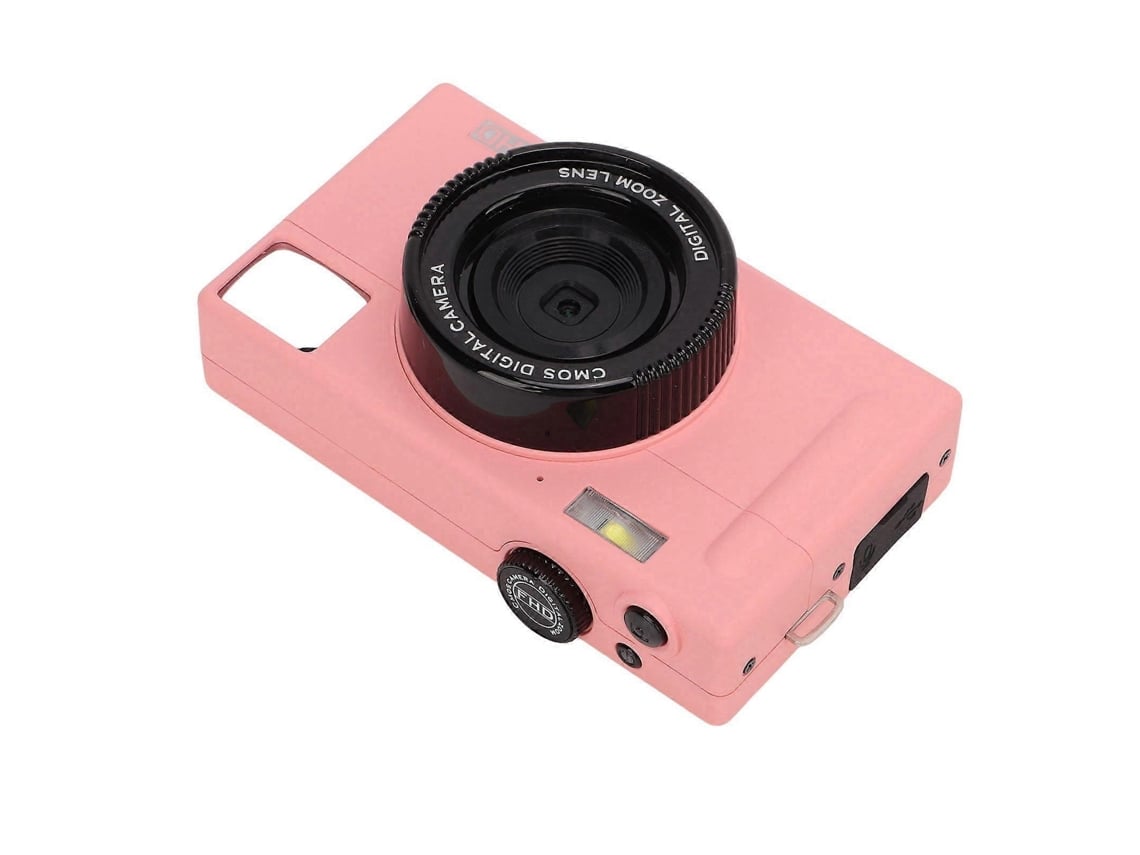 Câmara Mirrorless Compacta 1080p Full Hd Com Zoom Digital 16x E Ecrã Lcd De 3 Polegadas