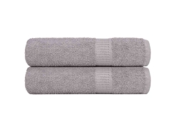 Bath Towel, Bath Towels Vidaxl Cinzeto Algodão (100 X 150 Cm)