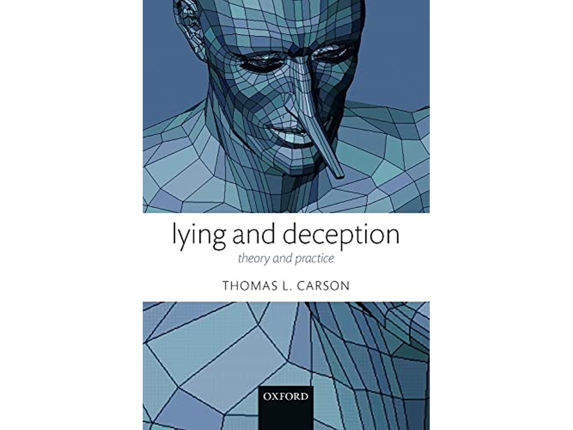Livro Lying and Deception de Thomas L Carson (Inglês)