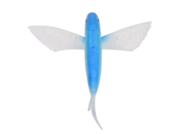 Isca de Pesca Artificial Asa de Mosca Simulada 6.7in Azul