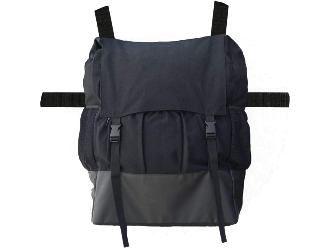 Alforje para Motocicleta Bolsas Laterais em Couro Pu com Porta copos e 2 Organizadores Impermeáveis. SFUSHOS