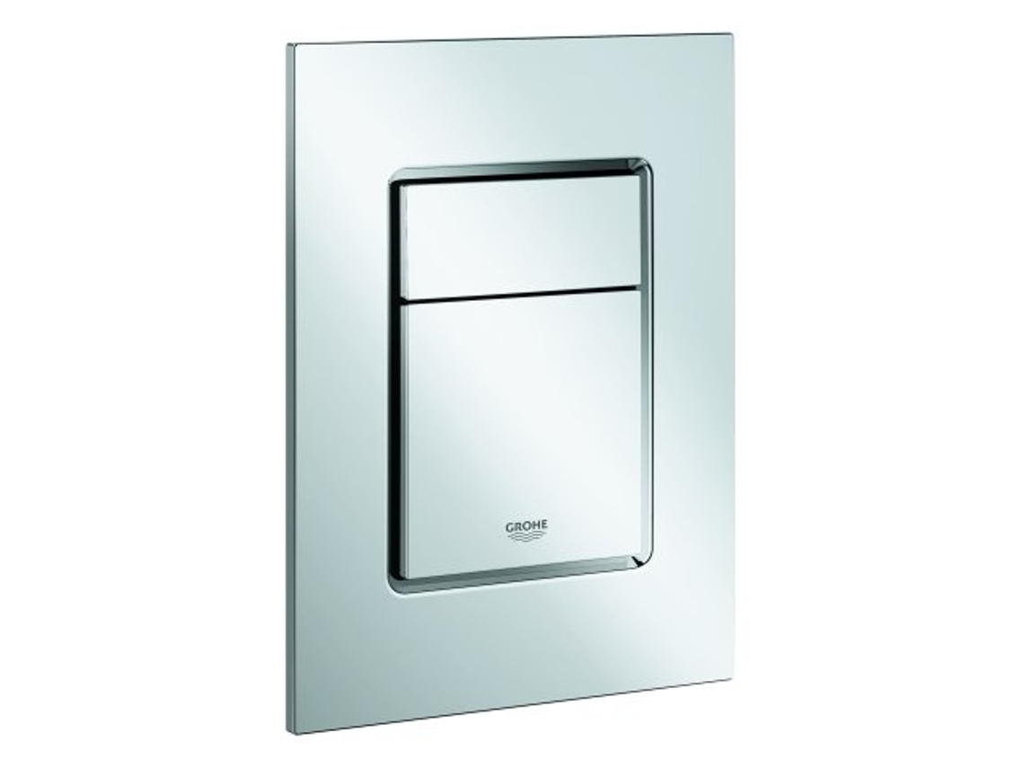 Placa de cobertura GROHE Skate Cosmopolitan S para 2 quantidades e operação de início/paragem