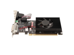 Placa De Vídeo Para Jogos Gt610 1gb Ddr3 64bit Com Dvi Vga Hdmi E Cooler