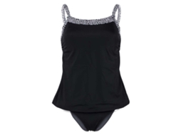 Tankini 2379201 Preto 38 / C Mulherfashy