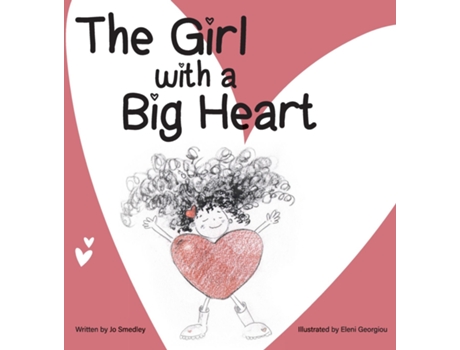 Livro The Girl with a Big Heart de Jo Smedley (Inglês)