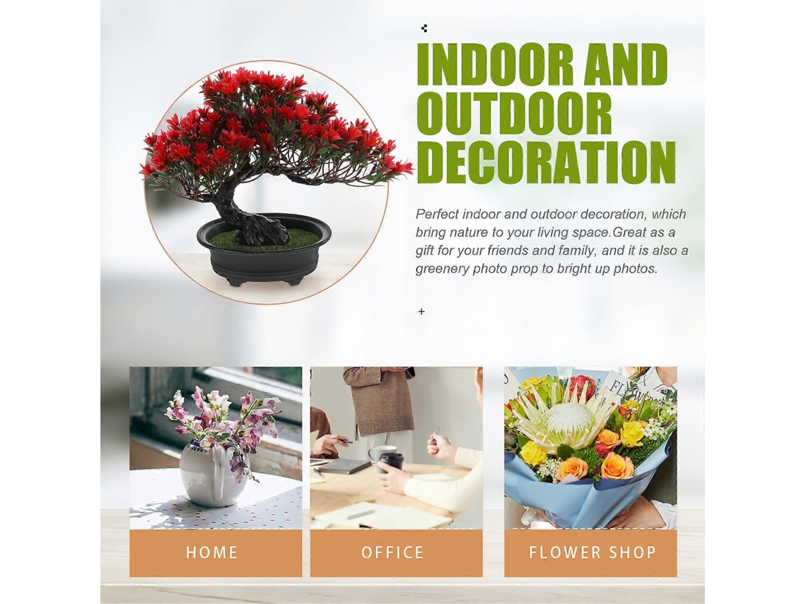 Bonsai Artificial Decorativo Para Ambiente Interno