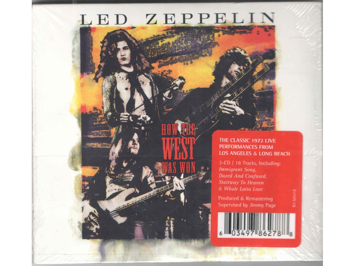 CD Led Zeppelin - How The West Was Won