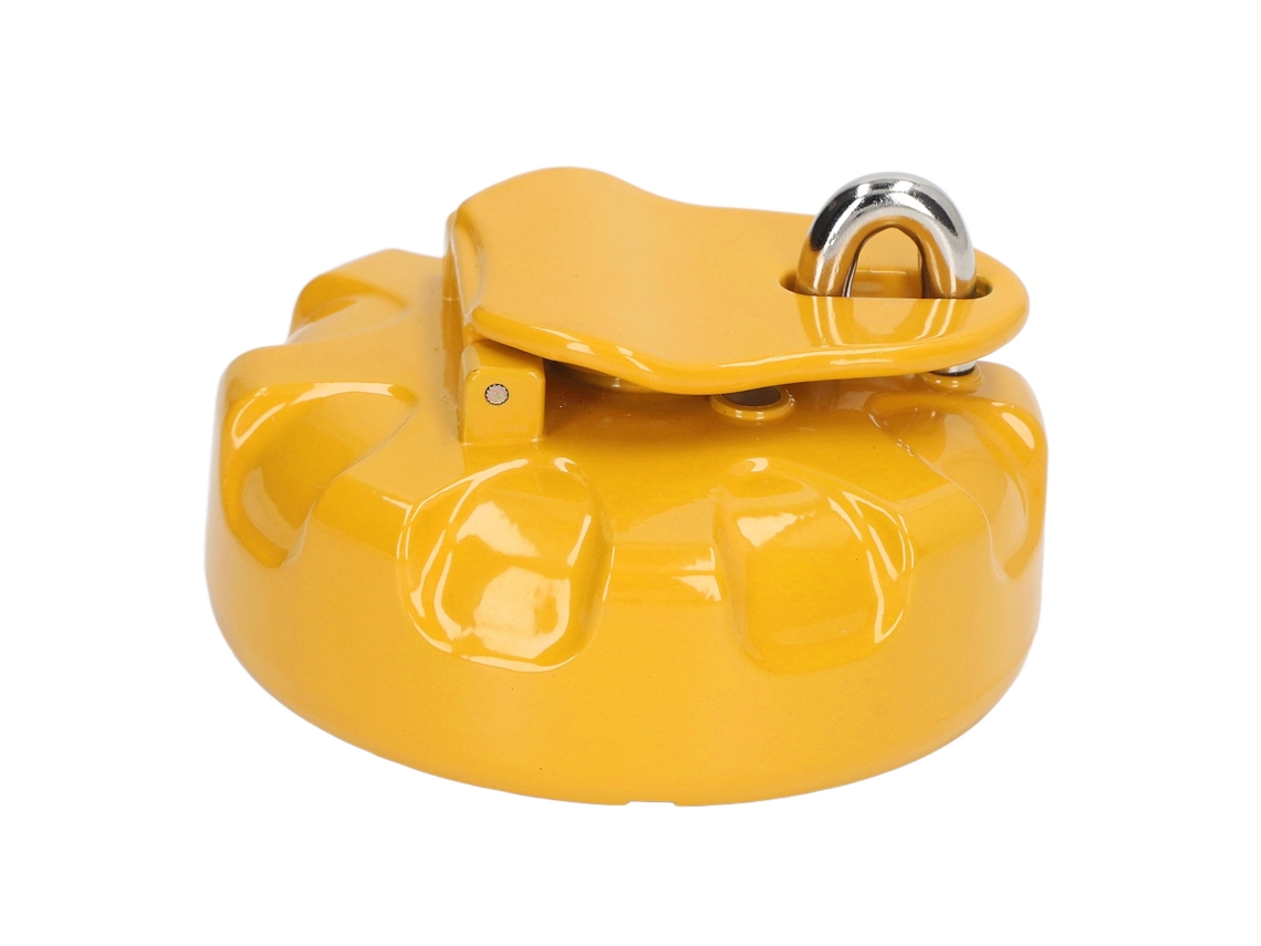 Capacete Tanque Diesel Escavadeira Inox Magnético