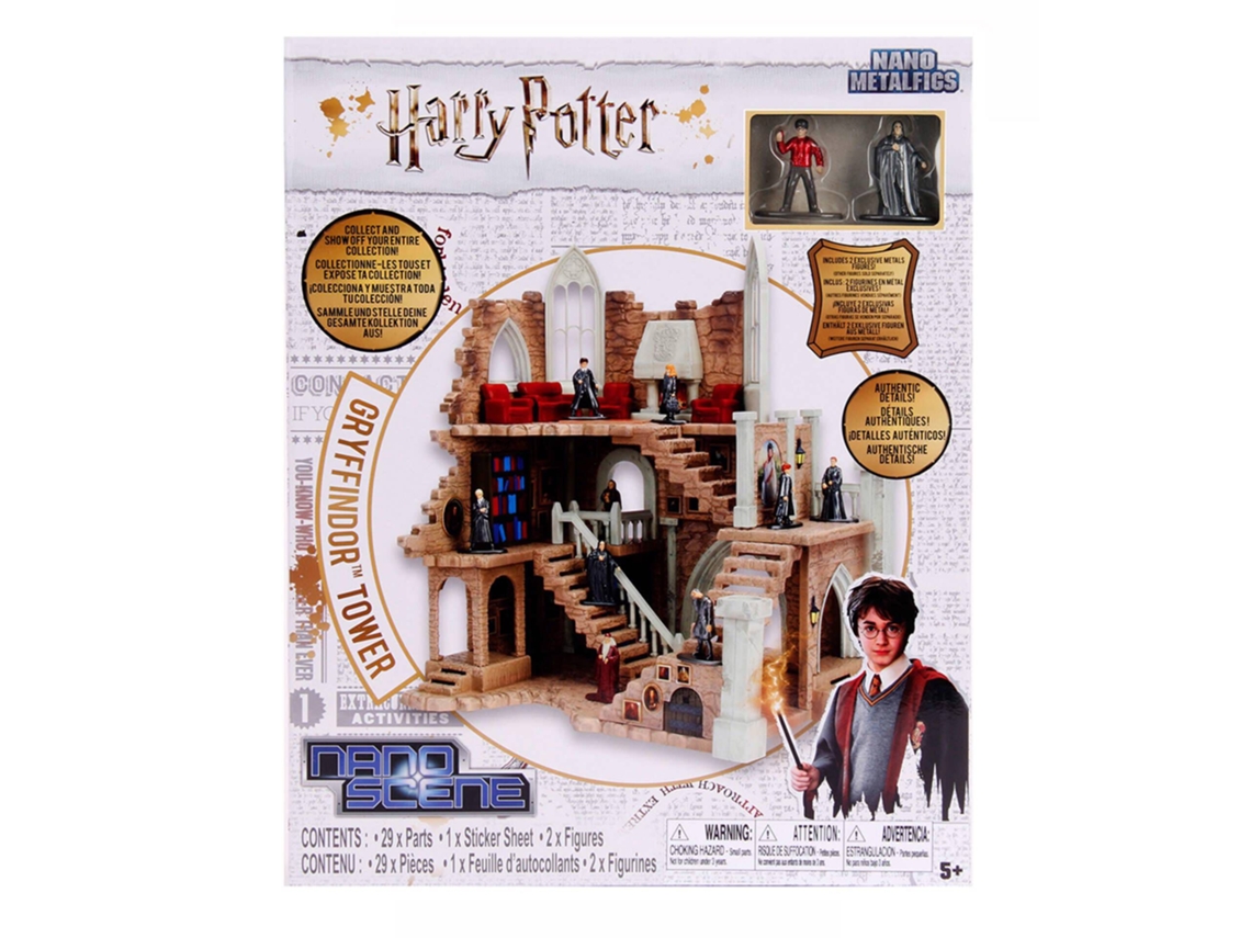Figura de Ação JADA Harry Potter- Torre Gryffindor com 2 Figura (Idade Mínima: 3)