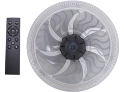 Ventilador De Teto E26/e27 Com Luz E Controle Remoto, Luminária Led