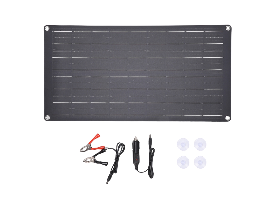 Painel Solar Laxiscreed 25w Para Carregamento Rápido Em Fontes De Emergência