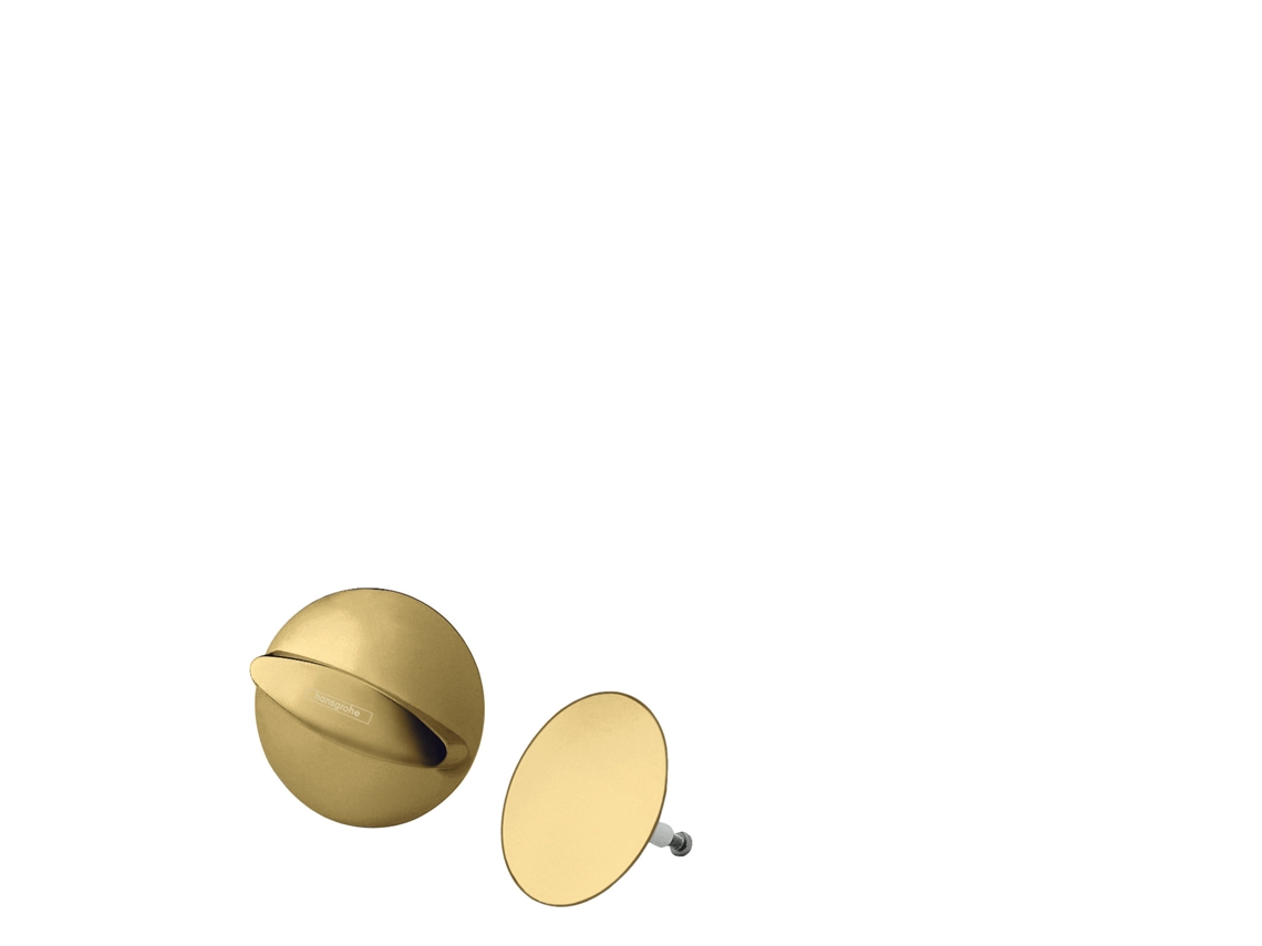 Flexaplus Conjunto De Acabamentos Conjunto De Drenagem E Transbordo, Cor Polished Gold Optic Hansgrohe