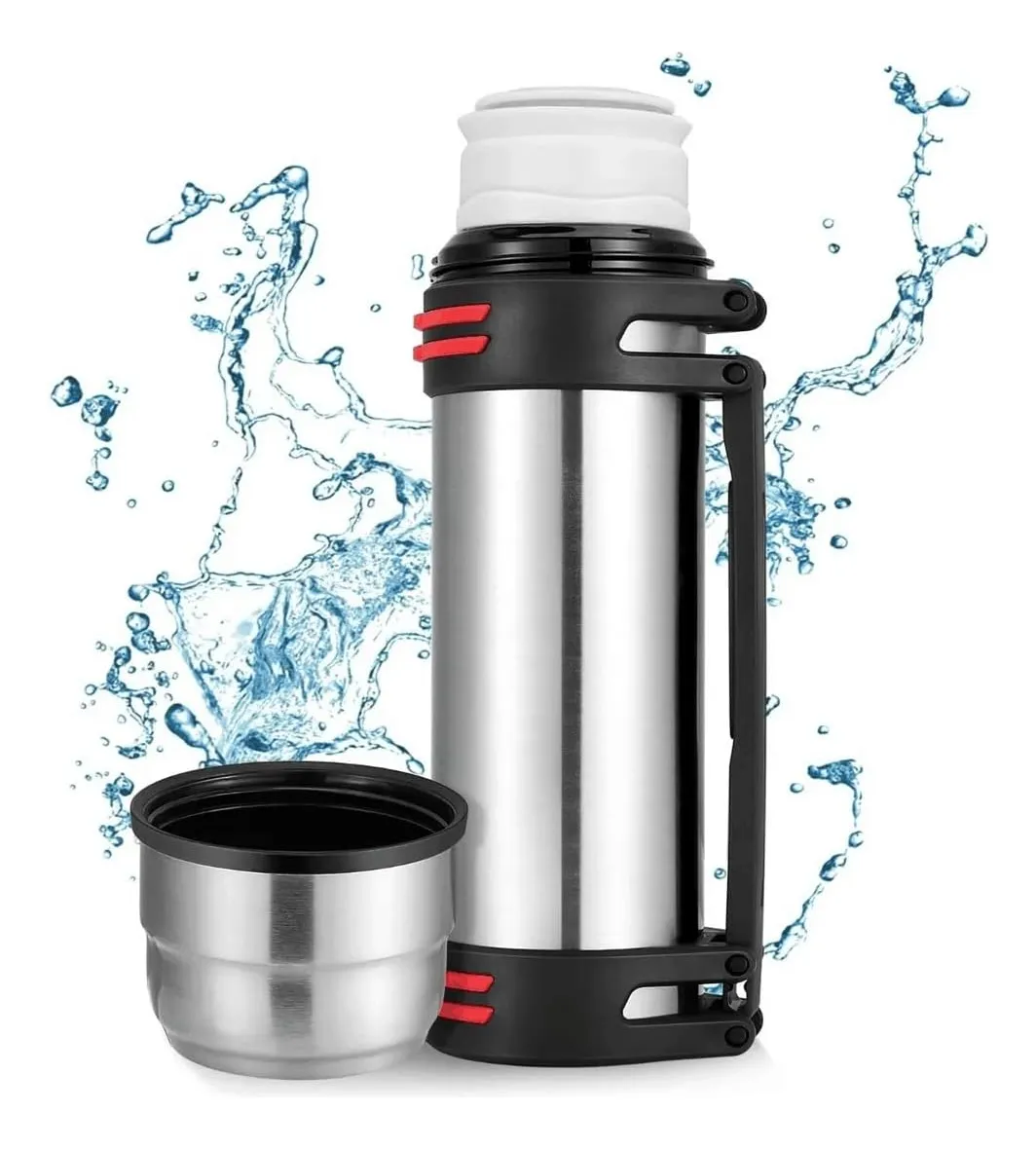 Garrafa Térmica De Água 1000ml, Garrafa Térmica Grande De Aço Inoxidávelvayotoy