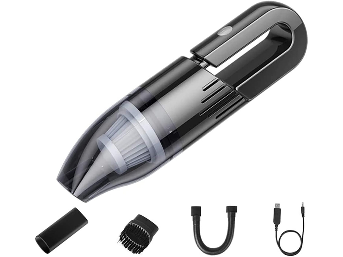 Lurelia Aspirador Portátil Sem Fios Para Carro, 6000 Pa, 2000 Mah