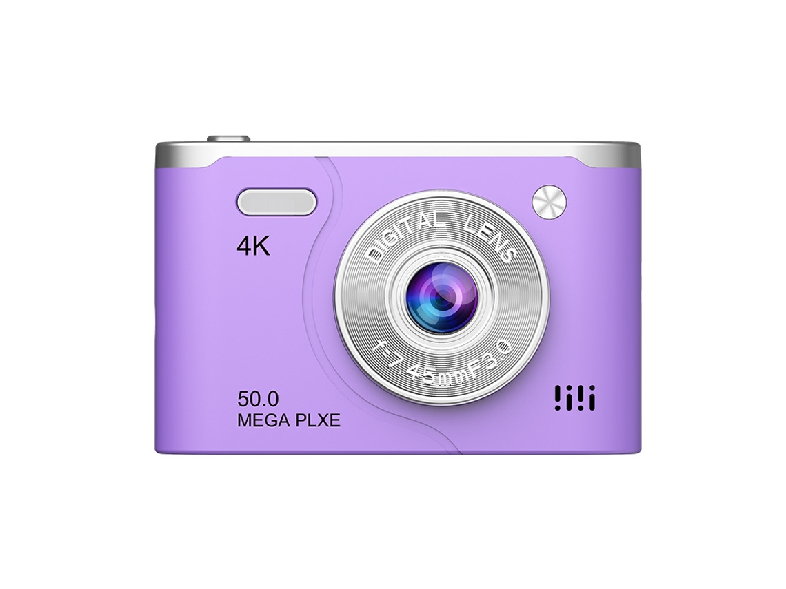 Câmara Digital Tela Lcd De 2,4 Polegadas Com Zoom De 8x E Resolução Hd 1080p (roxa) Cuich