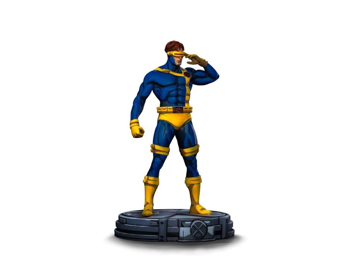 Escala De Arte 1/10 Marvel X Men 97 Estátua Do Ciclope 21cm Iron Studios
