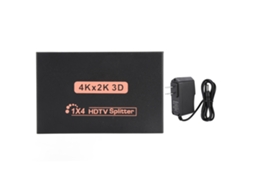 Divisor Hdmi 1 In 4 Out com Carregador | S/MARCA